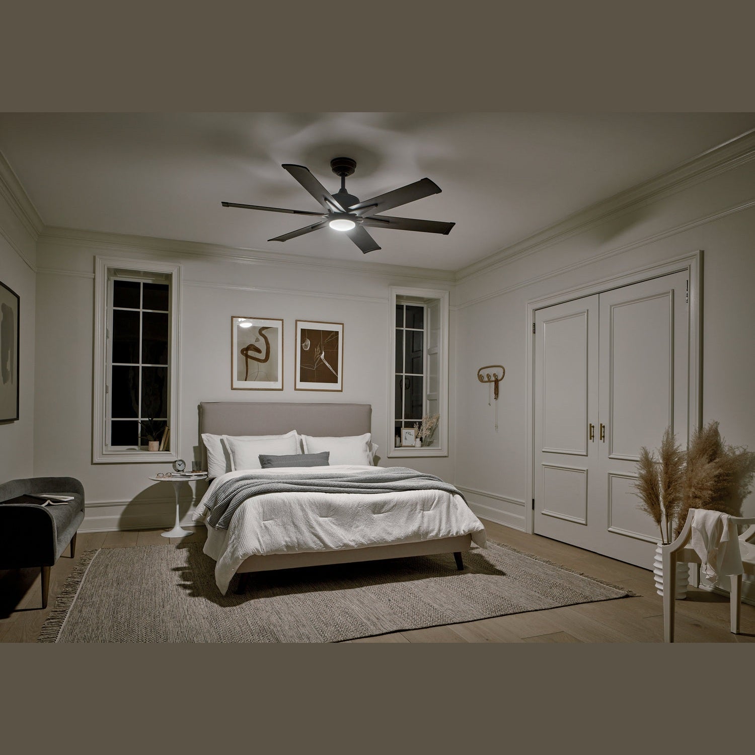 Kichler - 300300OZ - 60"Ceiling Fan - Szeplo Patio - Olde Bronze