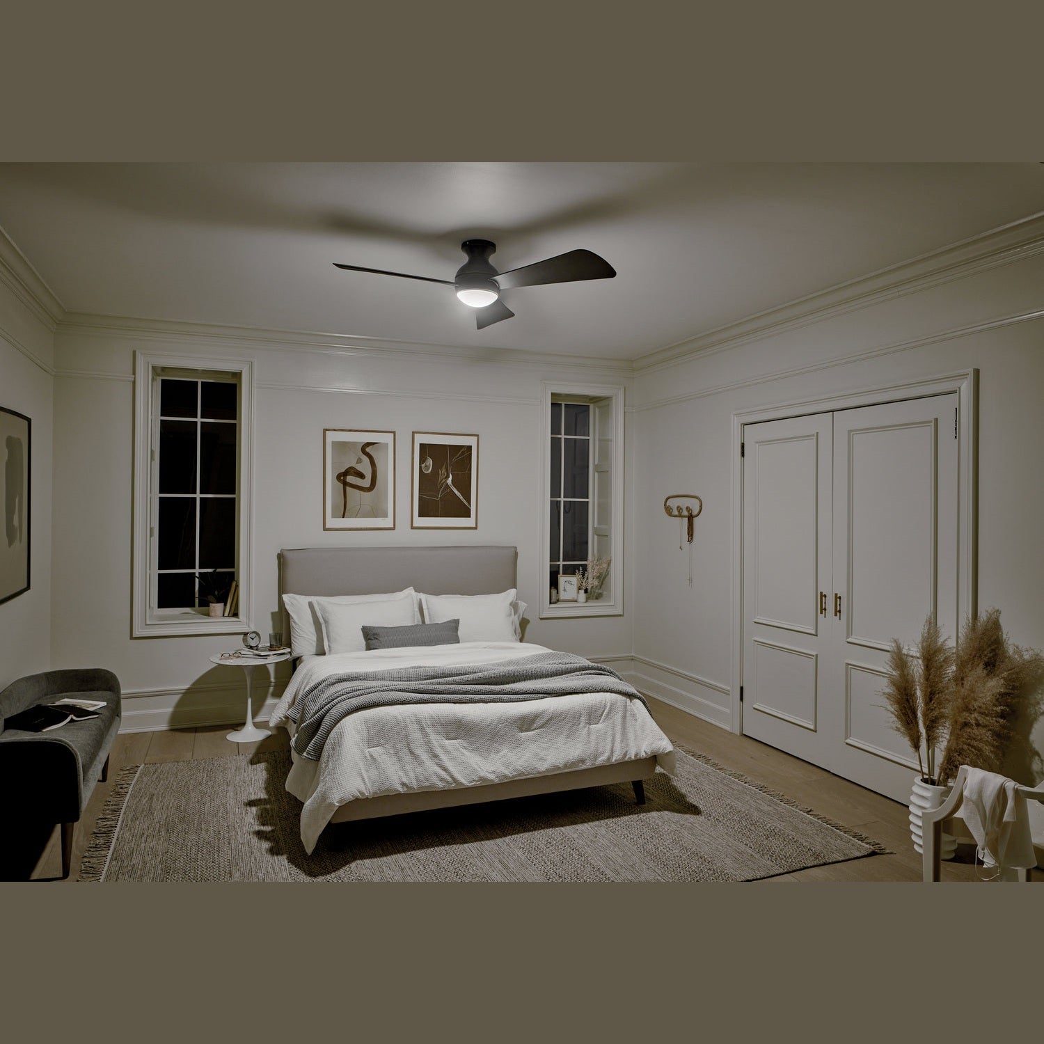Kichler - 330152OZ - 54"Ceiling Fan - Sola - Olde Bronze