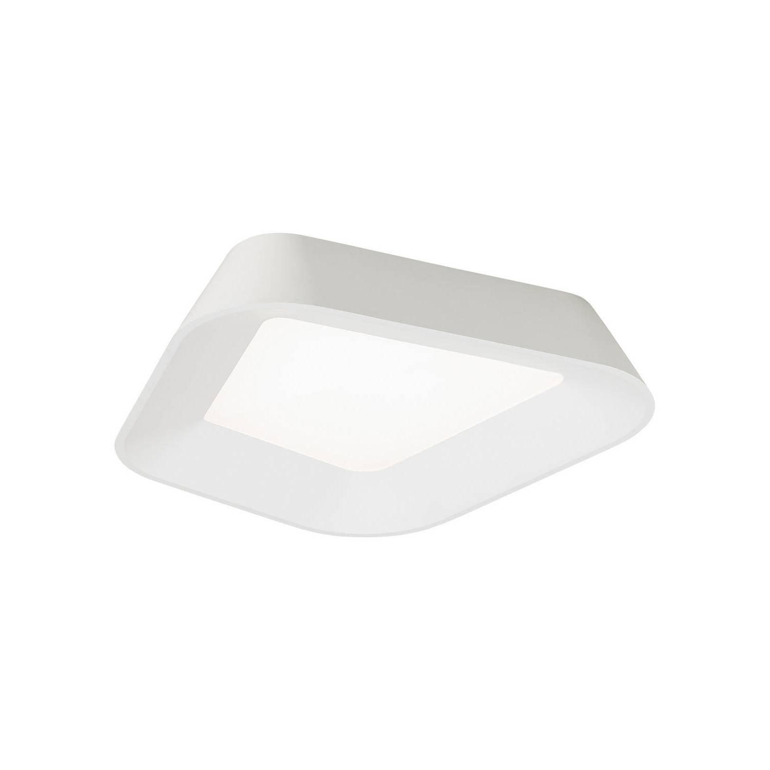 Visual Comfort Modern - 700FMRHNSWW-LED930 - LED Flush Mount - Rhonan - Matte White / White