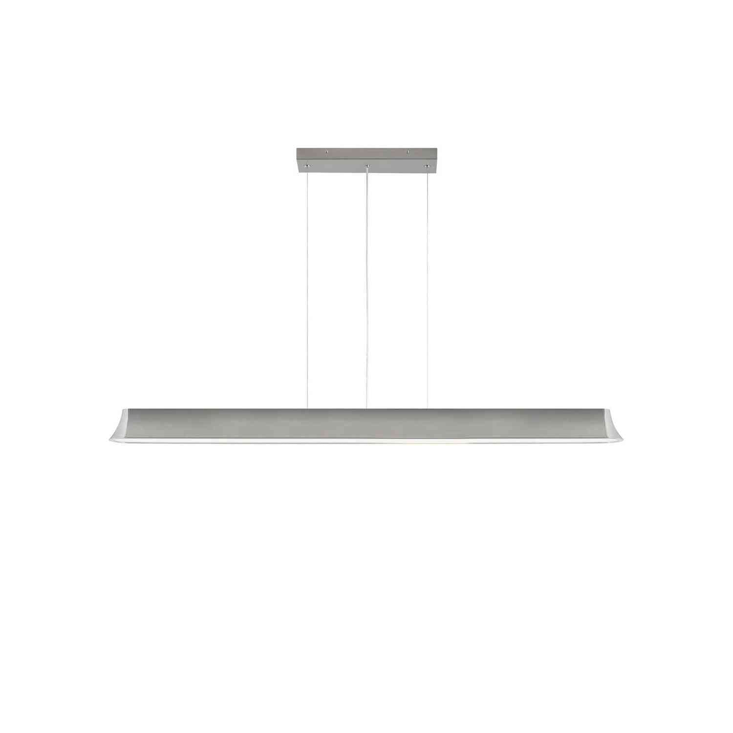 Visual Comfort Modern - 700LSZHN49S-LED - LED Linear Suspension - Zhane - Satin Nickel
