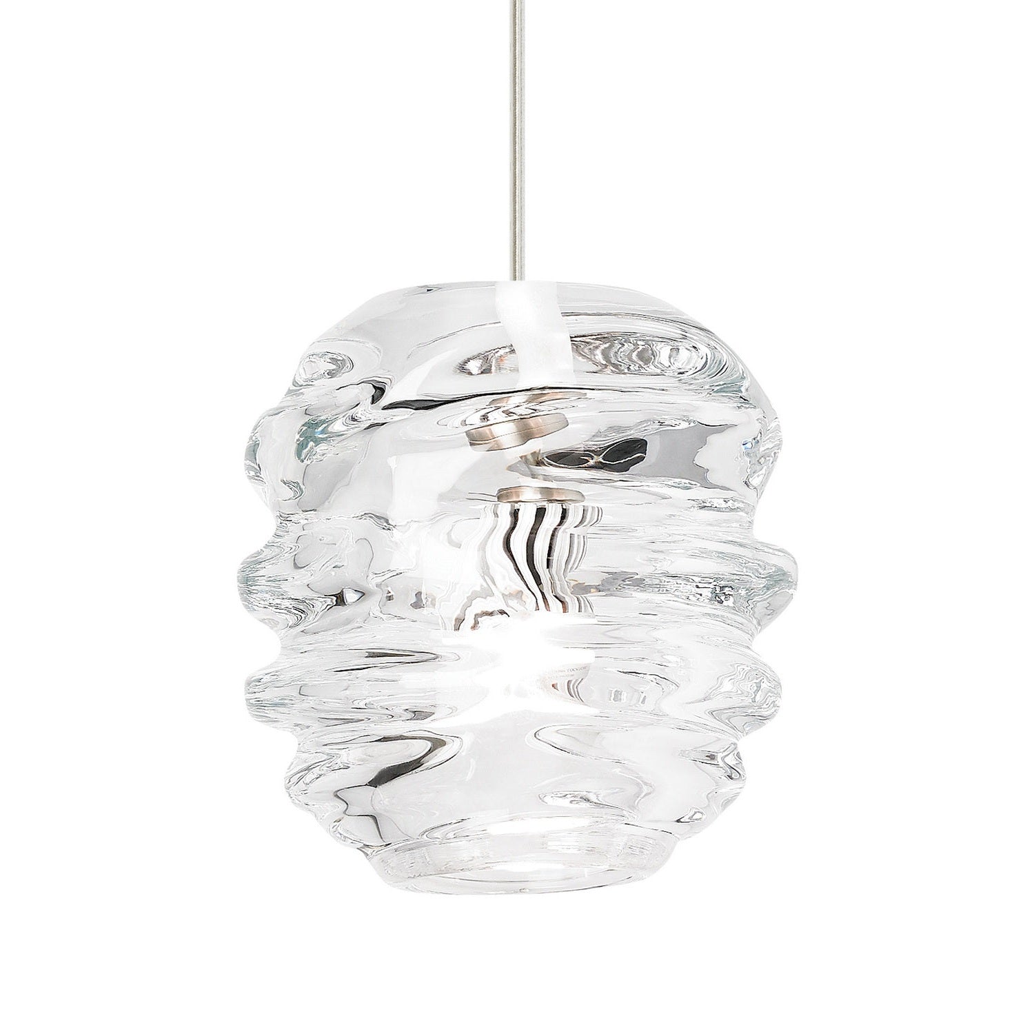 Visual Comfort Modern - 700TDADRCS - One Light Pendant - Audra - Satin Nickel