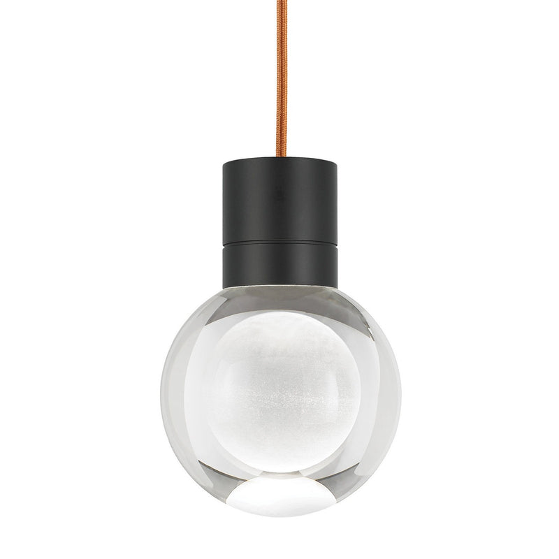 Visual Comfort Modern - 700TDMINAP1CPB-LED930 - LED Pendant - Mina - Black