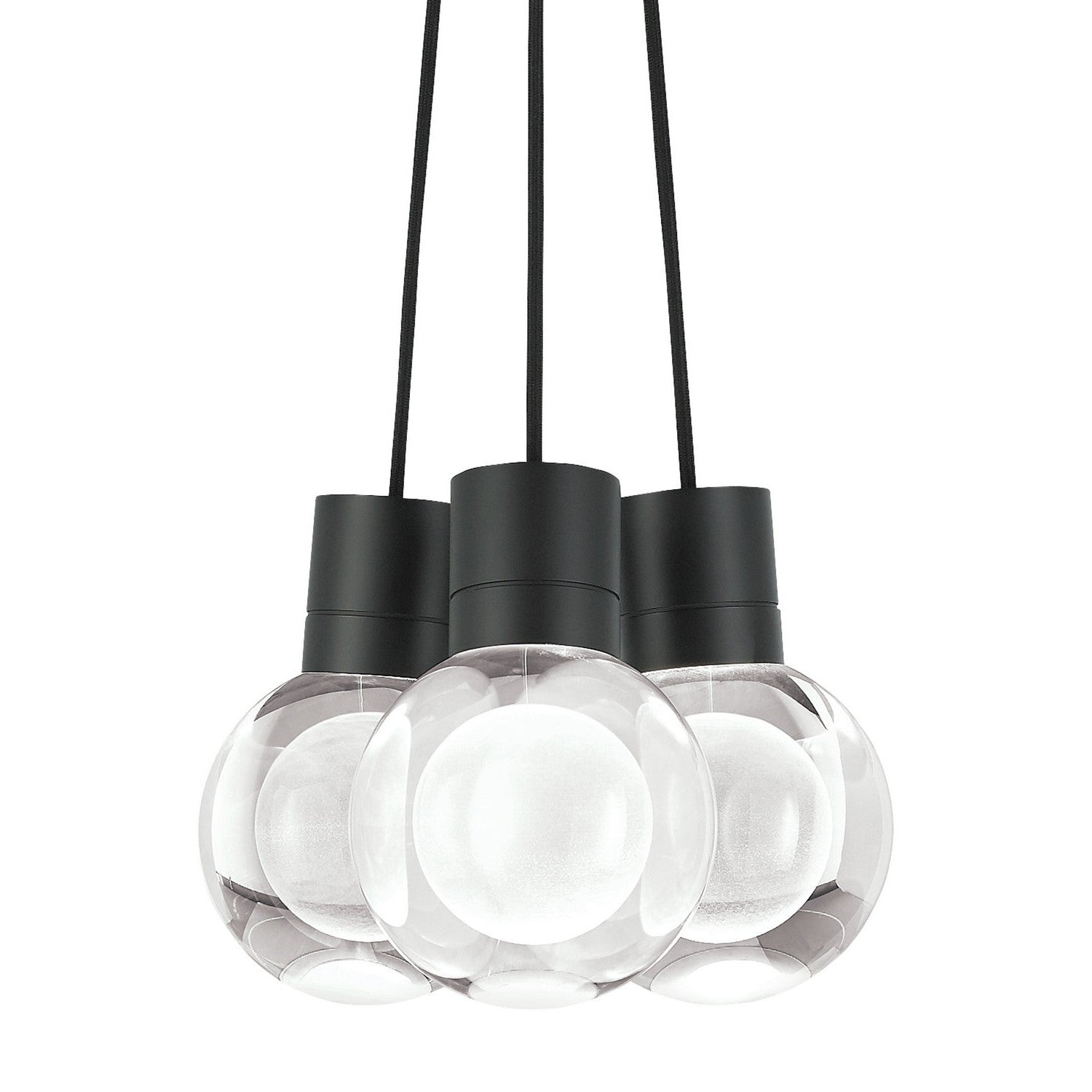 Visual Comfort Modern - 700TDMINAP3CBB-LEDWD - LED Pendant - Mina - Black