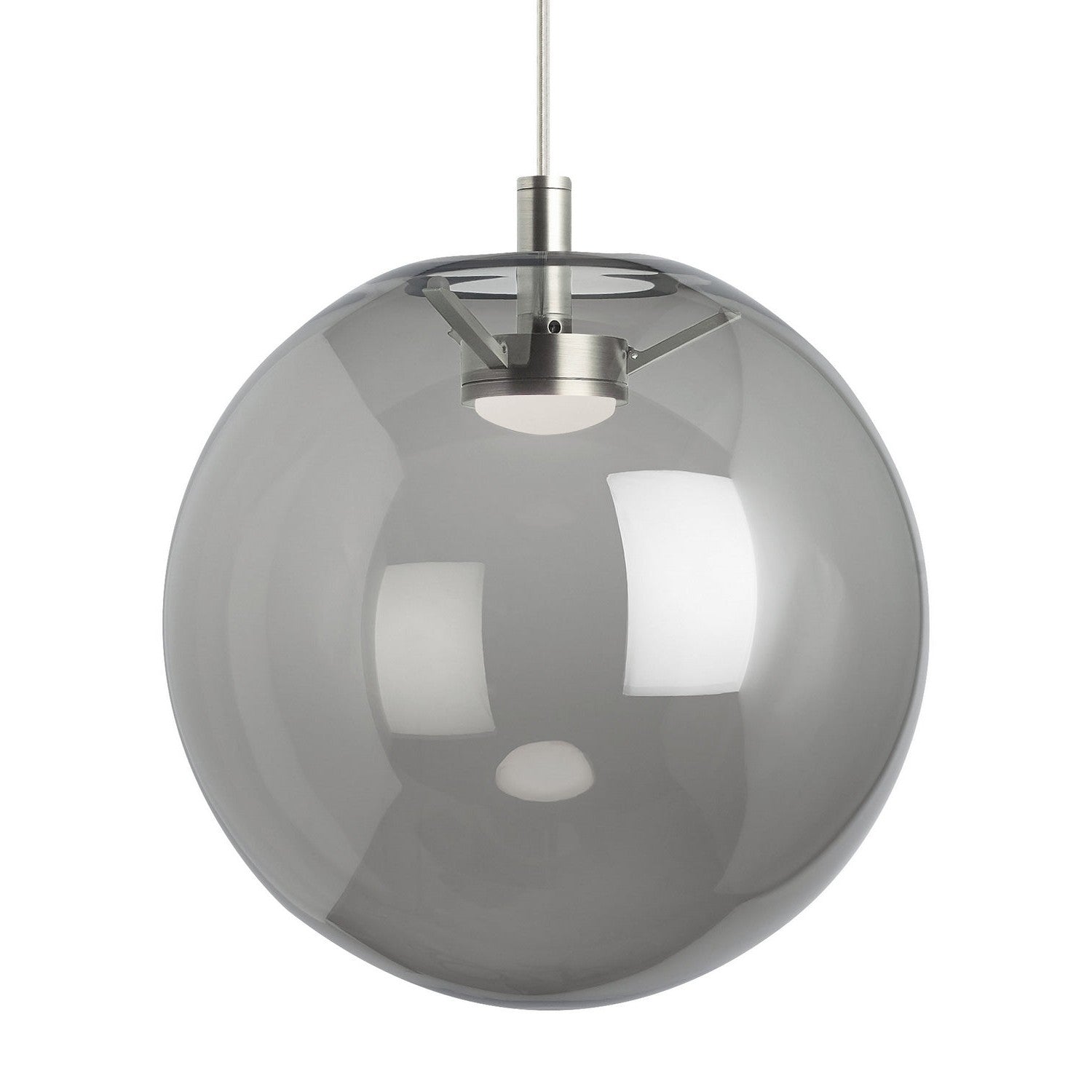 Visual Comfort Modern - 700TDPLNPKS-LEDWD - LED Pendant - Palona - Satin Nickel