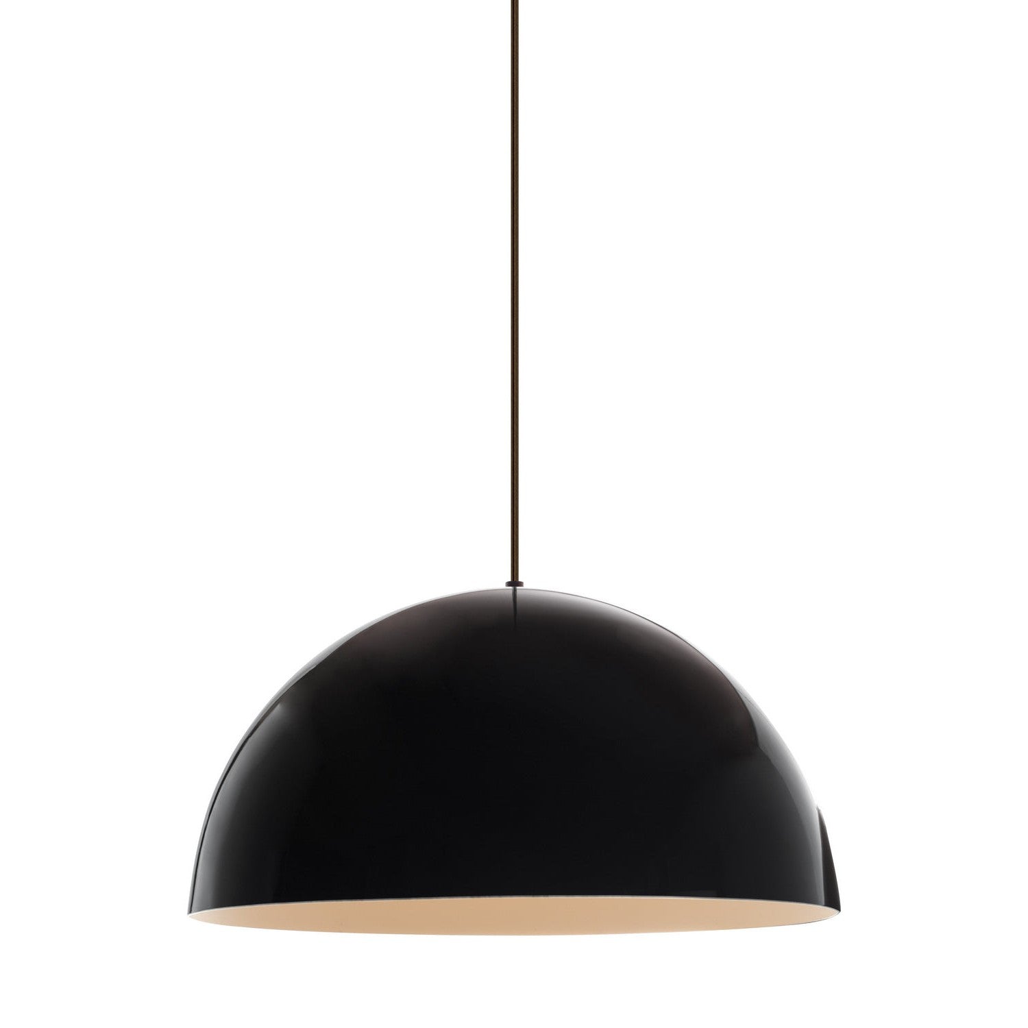 Visual Comfort Modern - 700TDPSP24BWB - One Light Pendant - Powell Street - Black