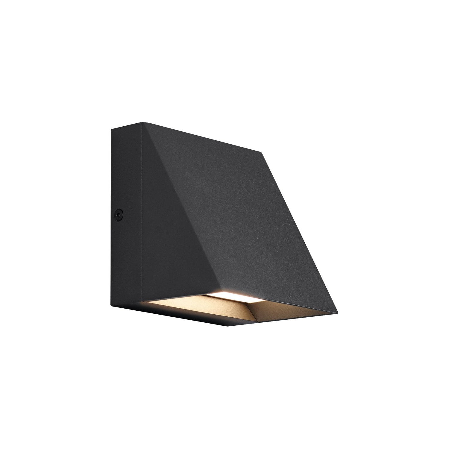 Visual Comfort Modern - 700WSPITSB-LED830 - LED Outdoor Wall Mount - Pitch - Black