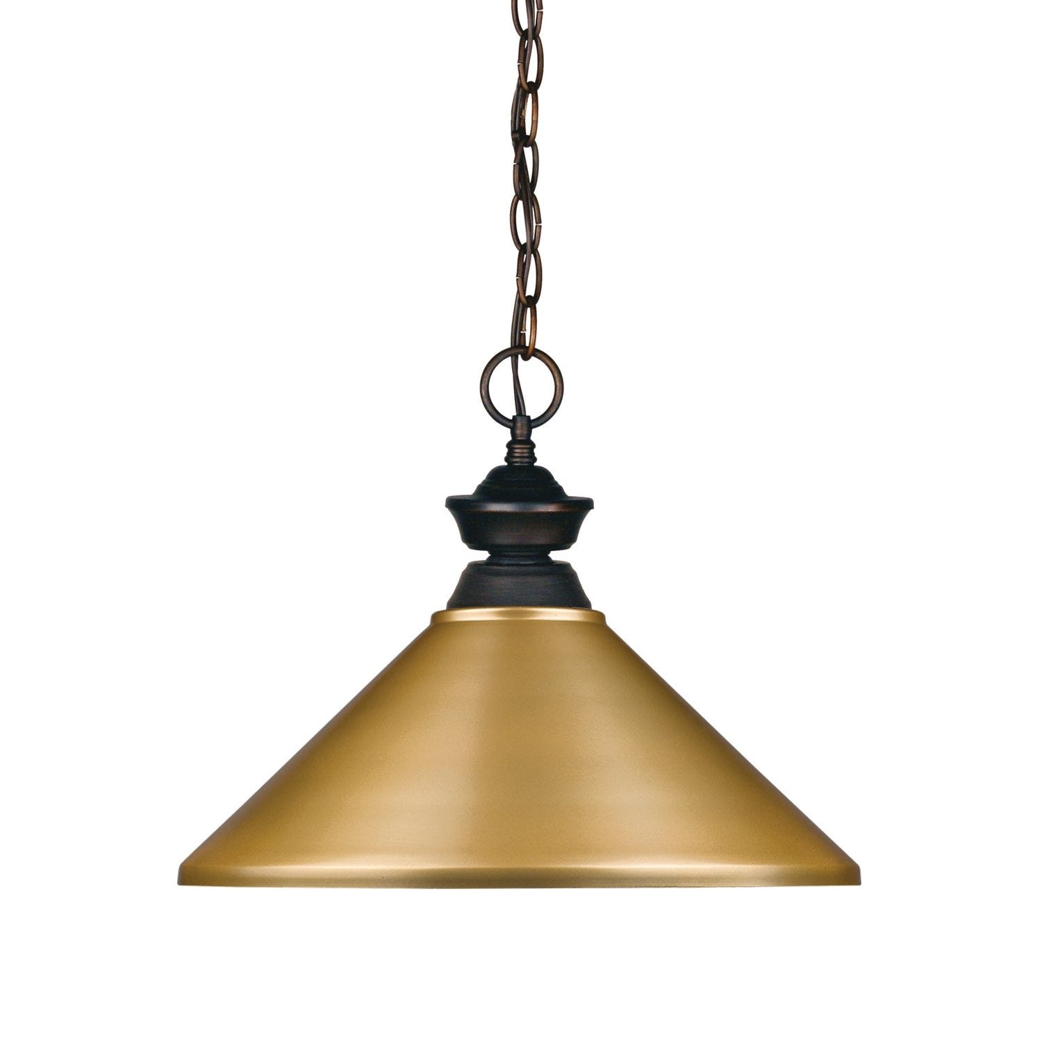 Z-Lite - 100701OB-MSG - One Light Pendant - Riviera - Olde Bronze