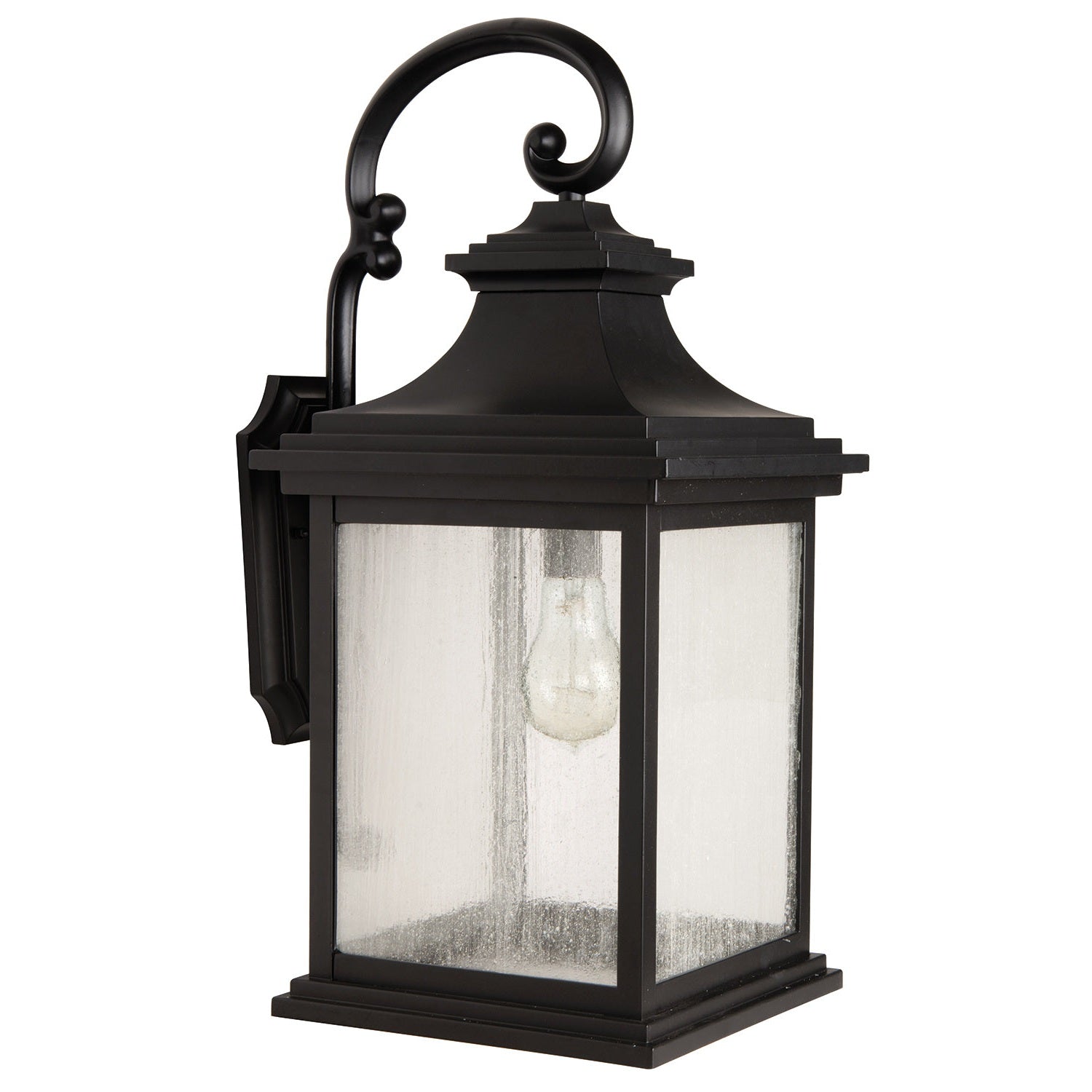 Craftmade - Z3224-MN - One Light Wall Mount - Gentry - Midnight