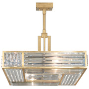 Fine Art Handcrafted Lighting - 813040-2ST - Four Light Pendant - Crystal Enchantment - Gold