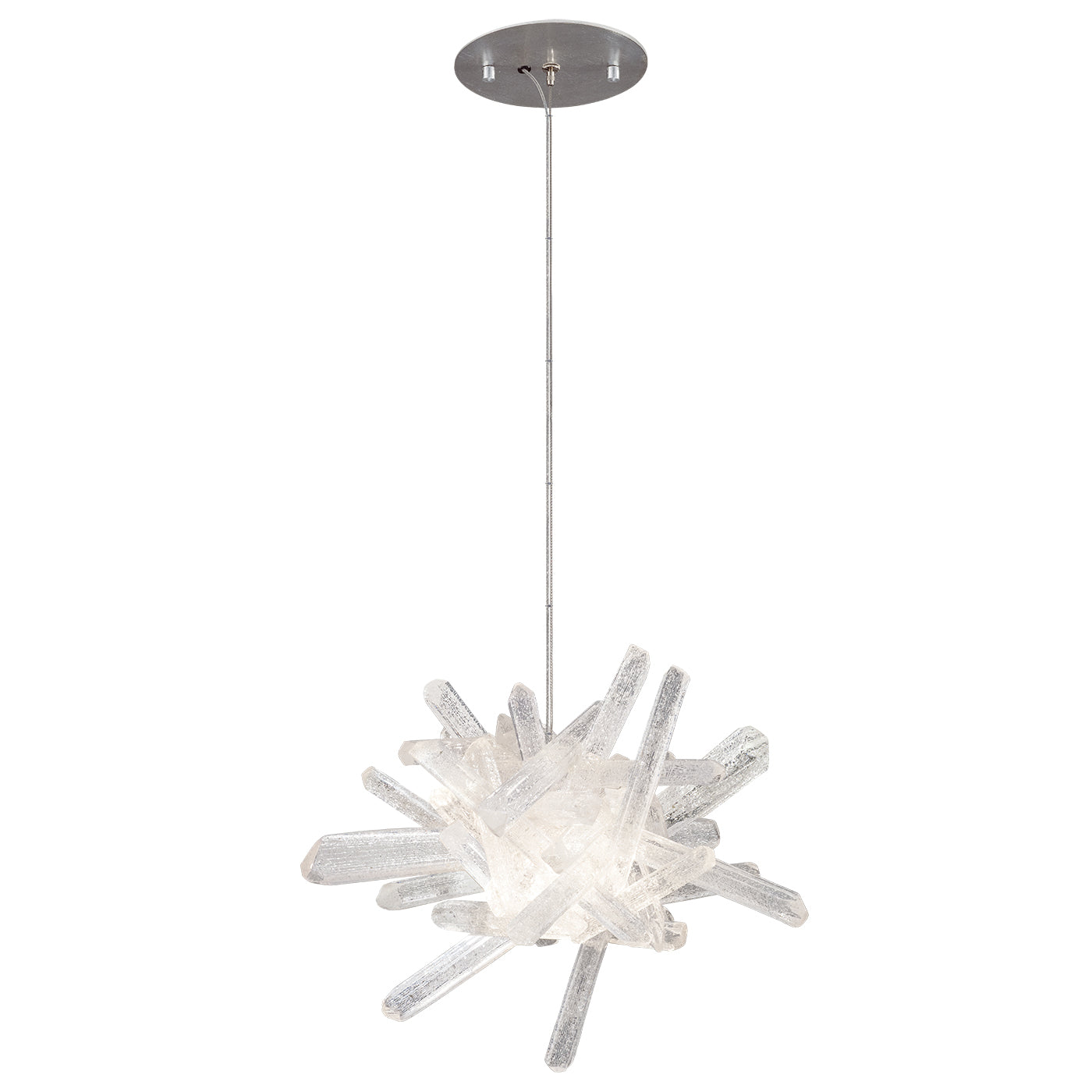 Fine Art Handcrafted Lighting - 873840ST - LED Drop Light - Diamantina - Silver