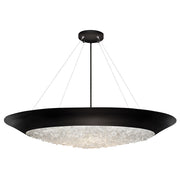 Fine Art Handcrafted Lighting - 876440-2ST - Three Light Pendant - Arctic Halo - Black
