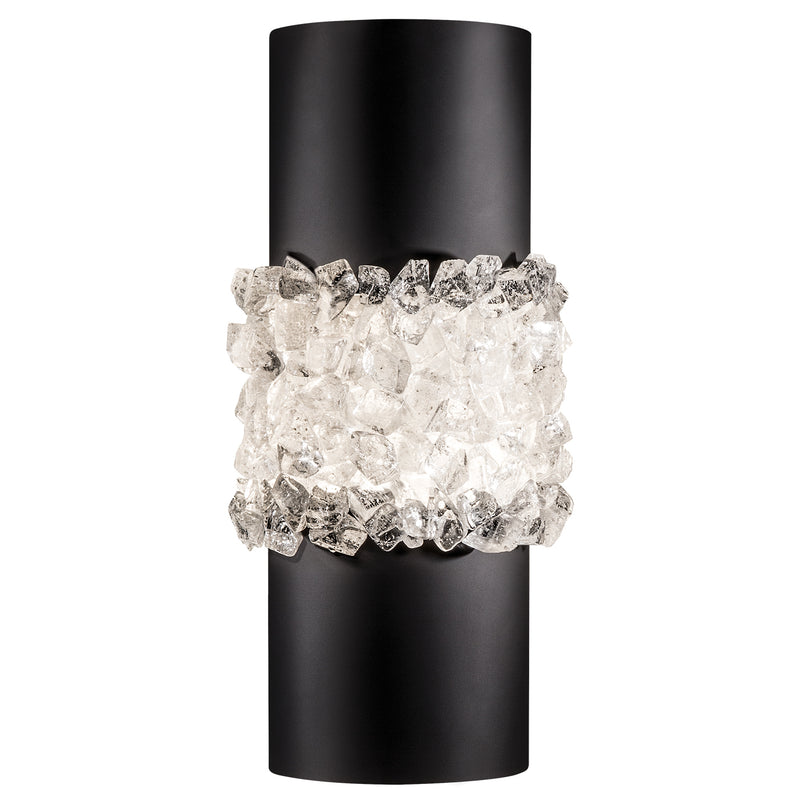 Fine Art Handcrafted Lighting - 876650-2ST - Two Light Wall Sconce - Arctic Halo - Black