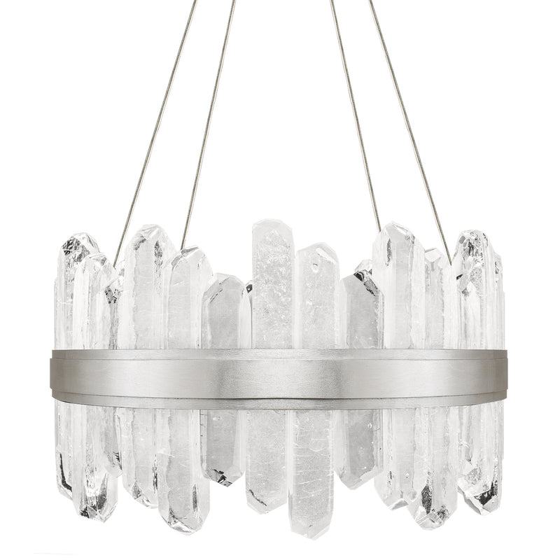 Fine Art Handcrafted Lighting - 882040-1ST - LED Pendant - Lior - Silver