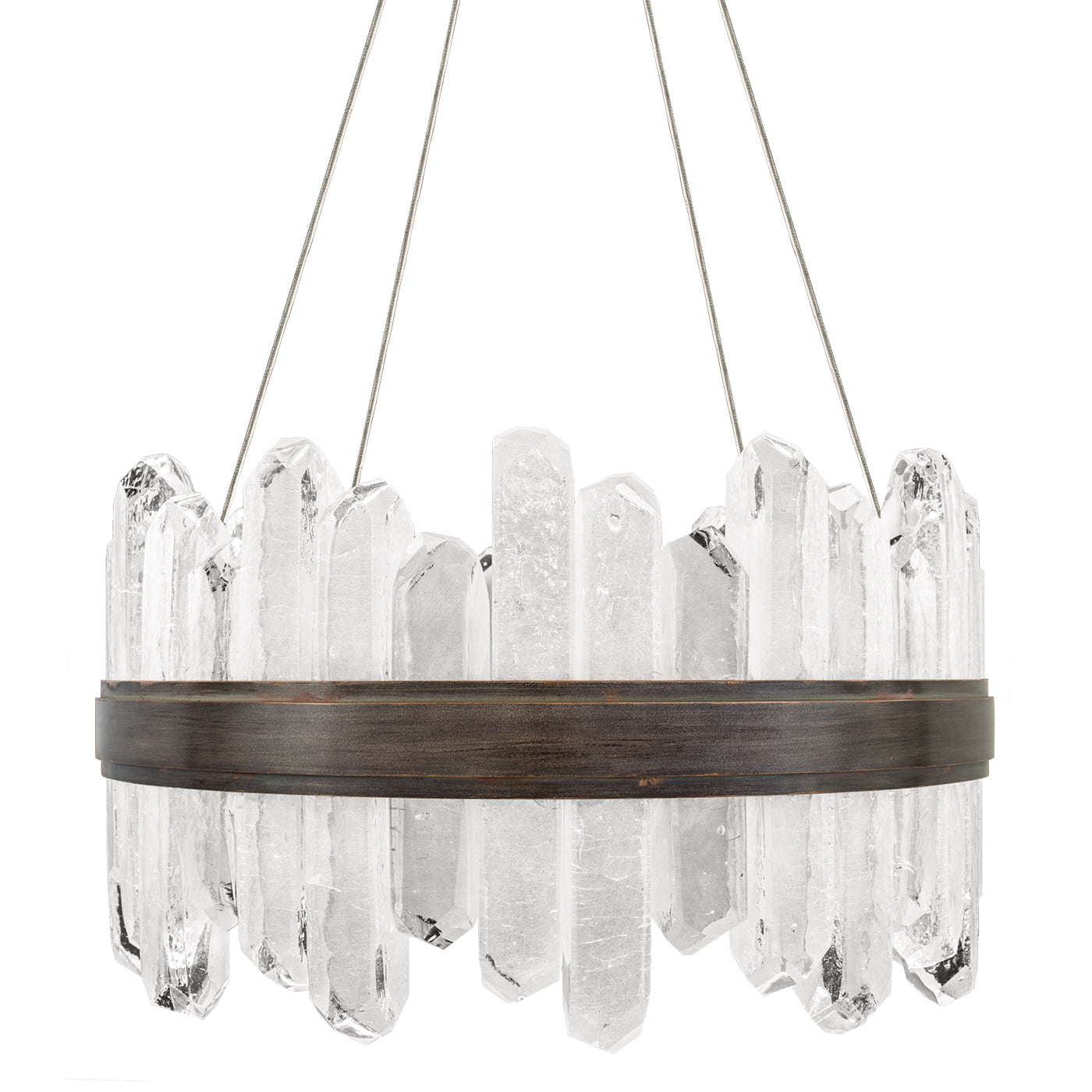 Fine Art Handcrafted Lighting - 882040-3ST - LED Pendant - Lior - Bronze