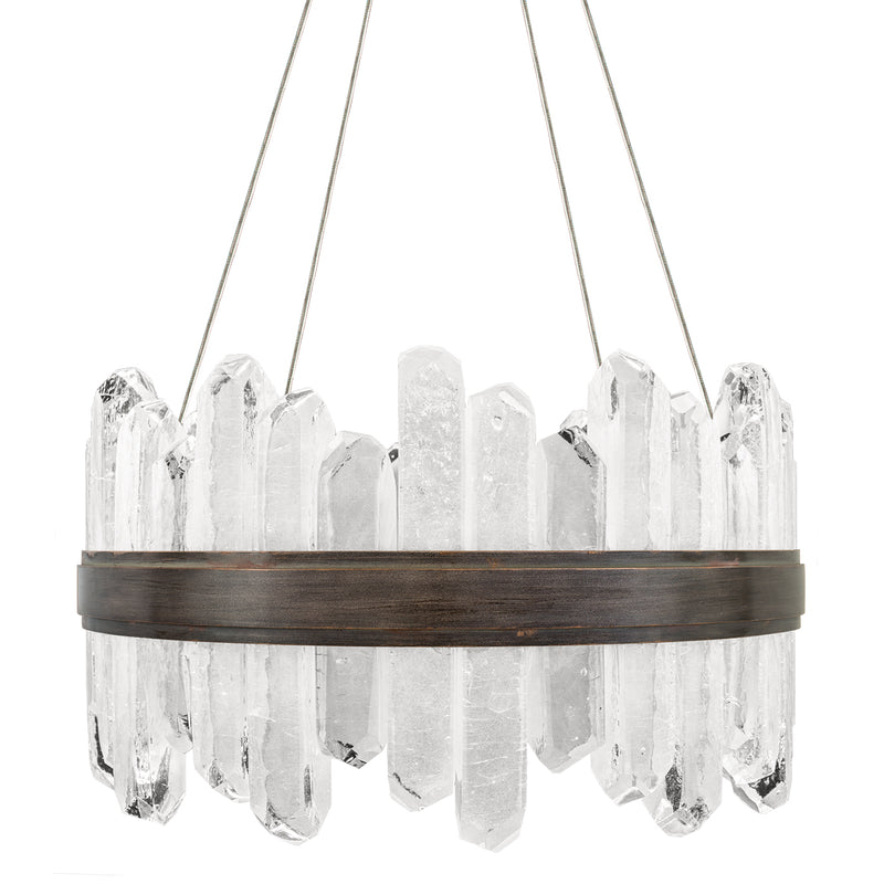 Fine Art Handcrafted Lighting - 882040-3ST - LED Pendant - Lior - Bronze