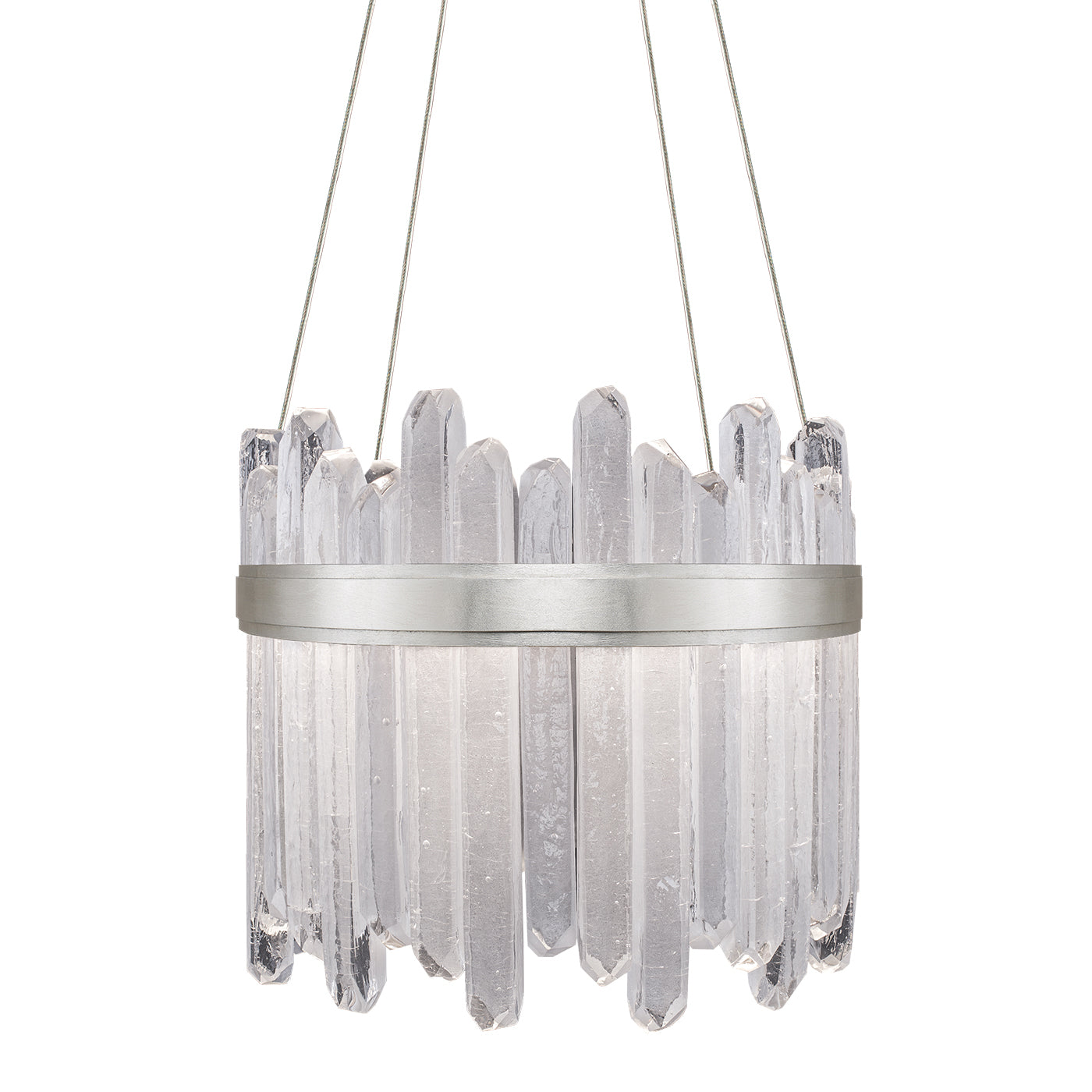 Fine Art Handcrafted Lighting - 882240-1ST - LED Pendant - Lior - Silver