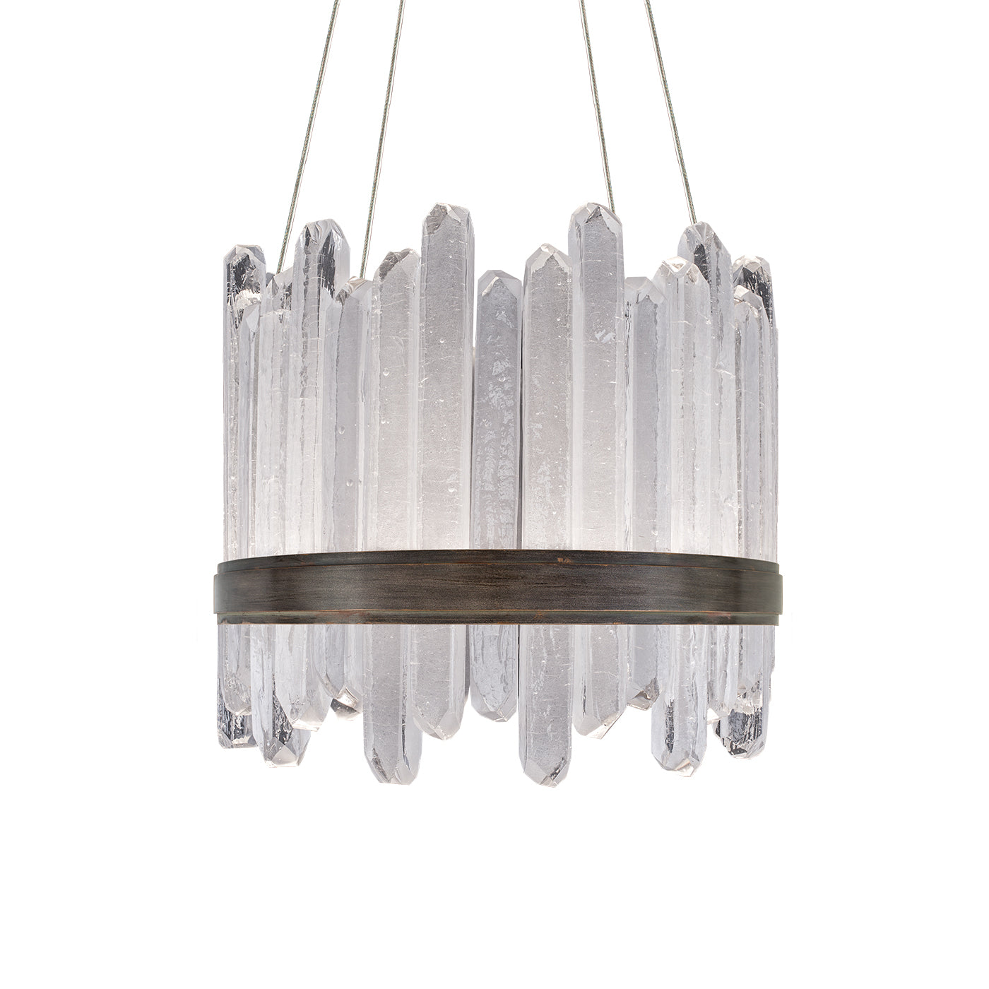 Fine Art Handcrafted Lighting - 882240-3ST - LED Pendant - Lior - Bronze
