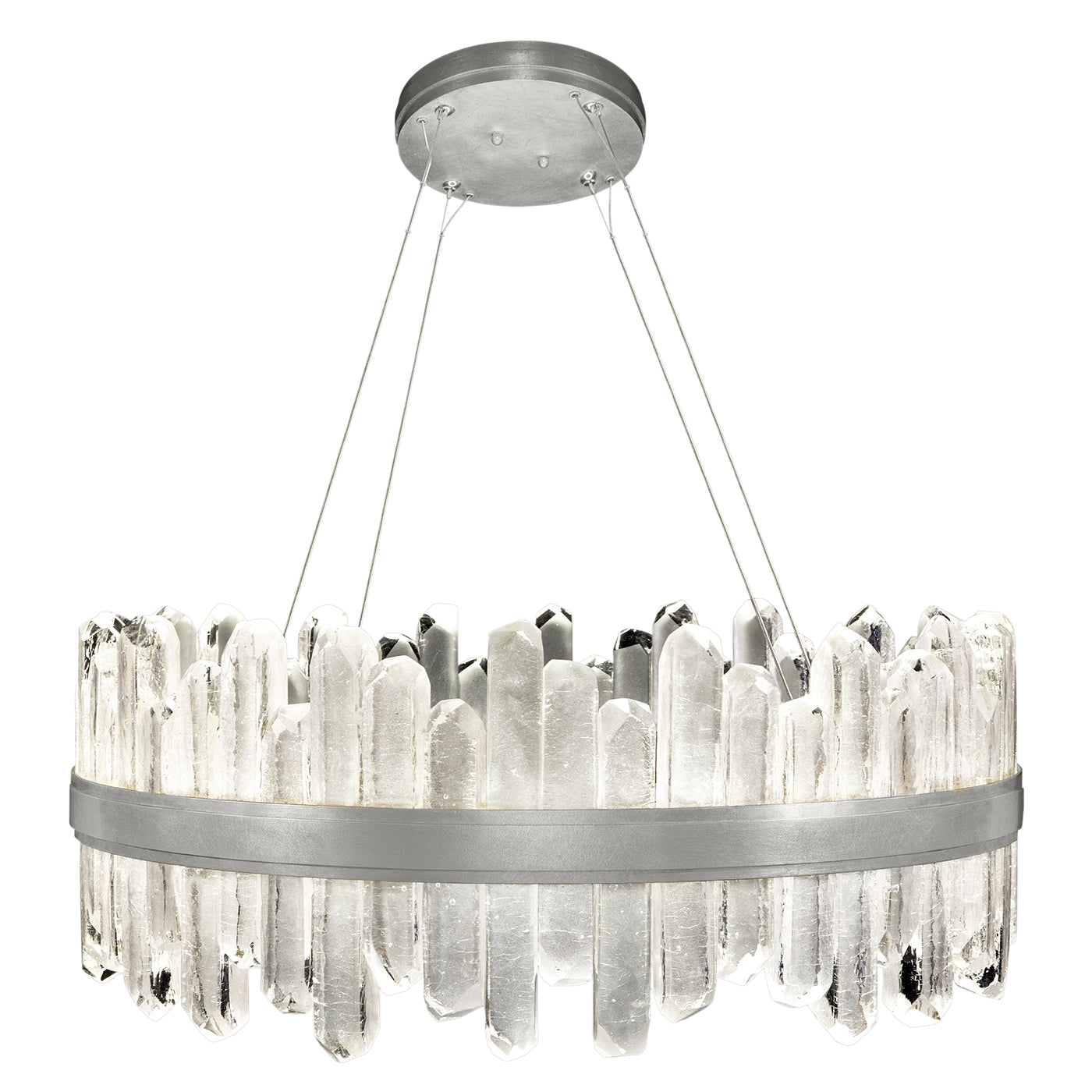 Fine Art Handcrafted Lighting - 882340-1ST - LED Pendant - Lior - Silver