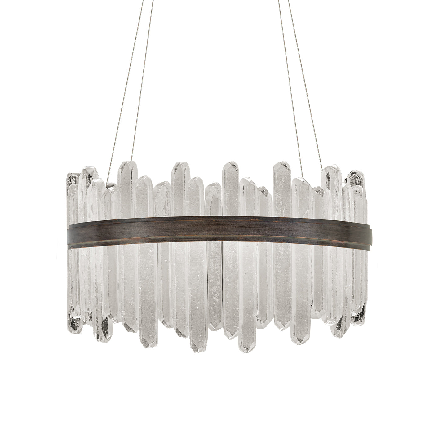 Fine Art Handcrafted Lighting - 882540-3ST - LED Pendant - Lior - Bronze