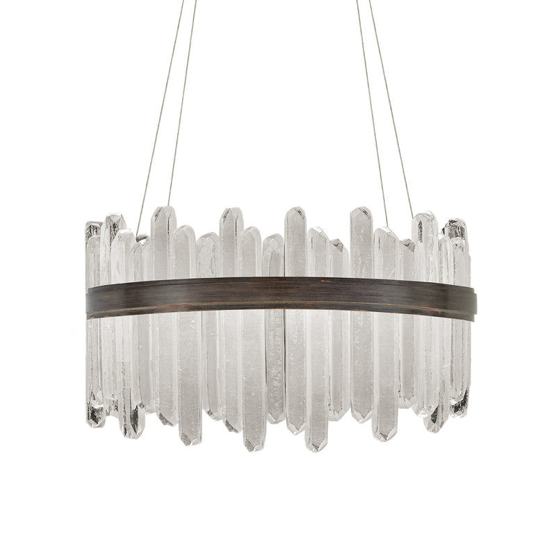 Fine Art Handcrafted Lighting - 882540-3ST - LED Pendant - Lior - Bronze