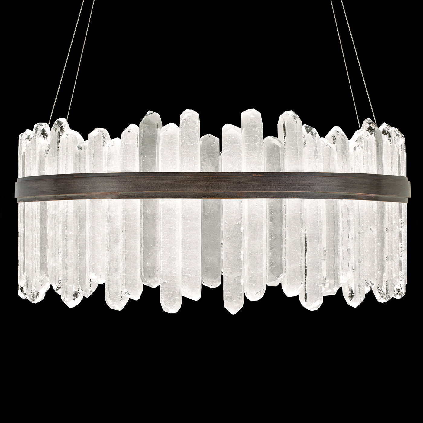 Fine Art Handcrafted Lighting - 882840-3ST - LED Pendant - Lior - Bronze