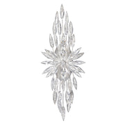 Fine Art Handcrafted Lighting - 883550ST - Two Light Wall Sconce - Lily Buds - Silver