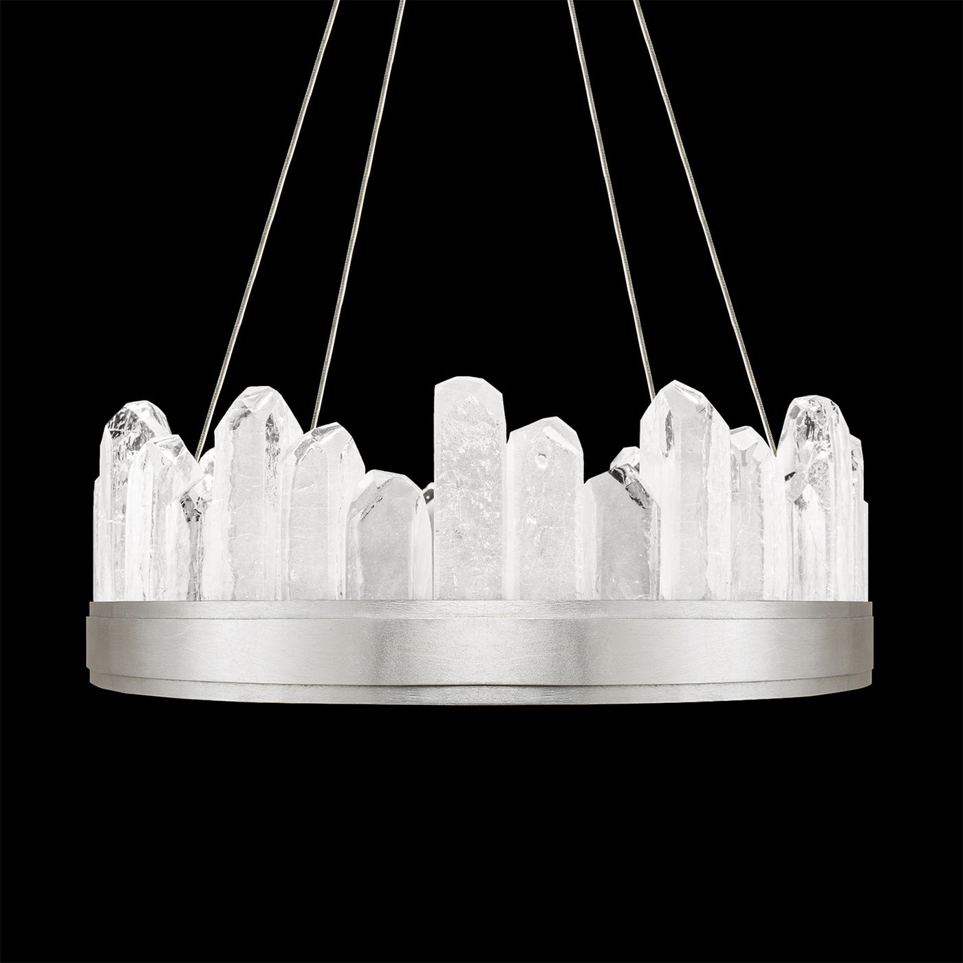 Fine Art Handcrafted Lighting - 888040-1ST - LED Pendant - Lior - Silver
