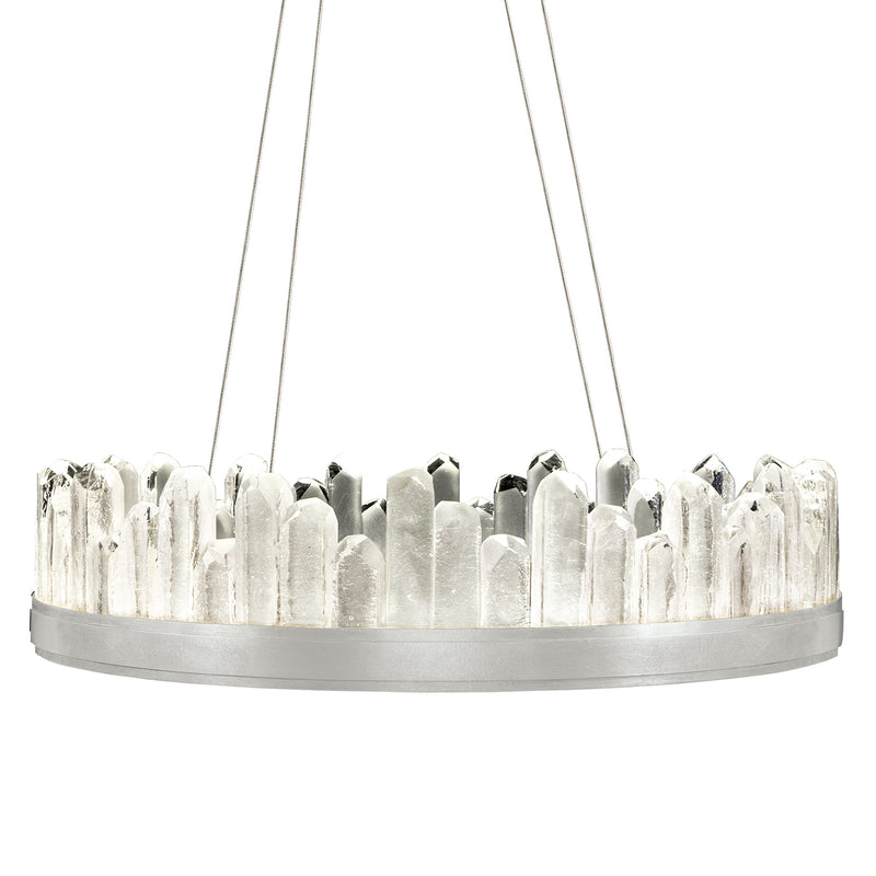 Fine Art Handcrafted Lighting - 888240-1ST - LED Pendant - Lior - Silver