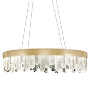 Fine Art Handcrafted Lighting - 888240-2ST - LED Pendant - Lior - Gold