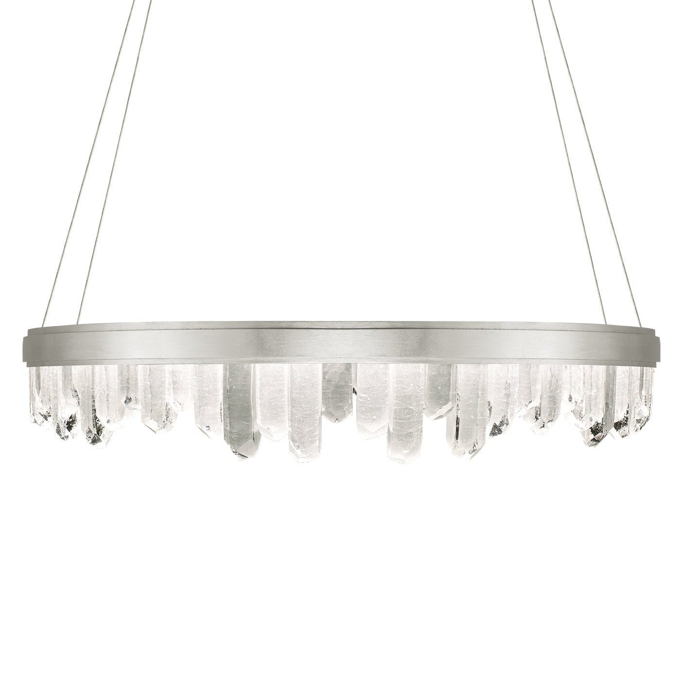 Fine Art Handcrafted Lighting - 888440-1ST - LED Pendant - Lior - Silver