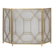 Uttermost - 18707 - Fireplace Screen - Rosen - Antiqued Gold Leaf
