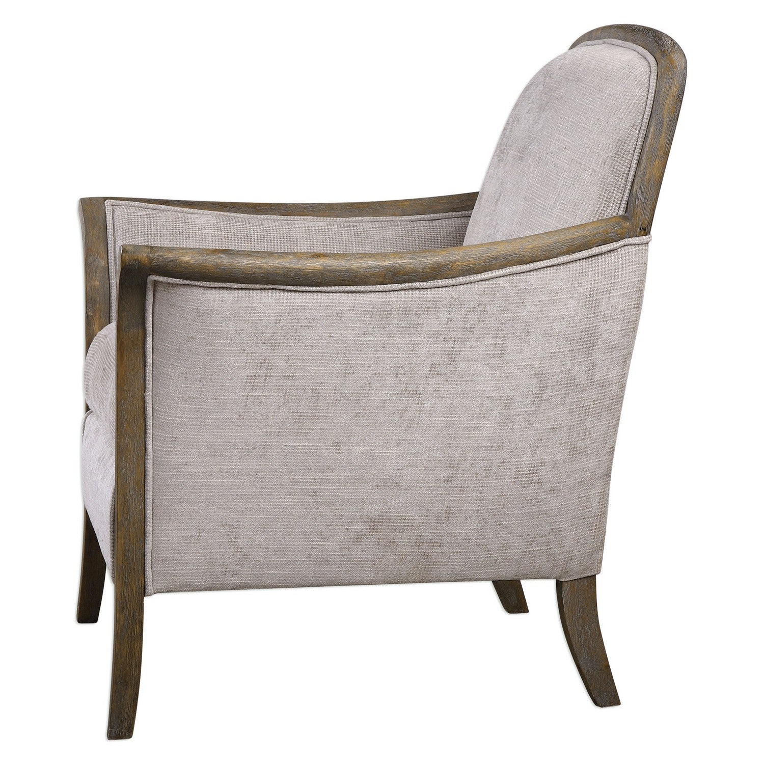 Uttermost - 23369 - Arm Chair - Brittoney - Pecan