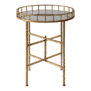 Uttermost - 24711 - Accent Table - Tilly - Bright Gold Leaf