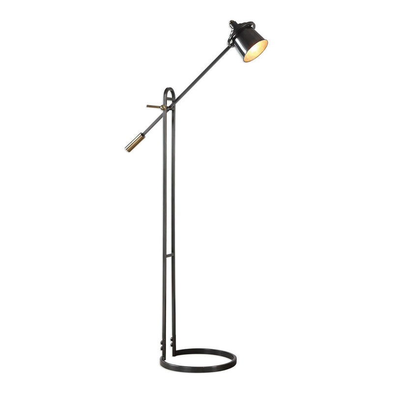 Uttermost - 28122-1 - One Light Floor Lamp - Chisum - Dark Oil Rubbed Bronze