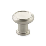 Schaub and Company - 78-15 - Steamworks 1-1/4" Contemporary Industrial Round Luxury Cabinet Knob / Drawer Knob in Satin Nickel