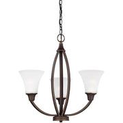 Generation Lighting - 3113203EN3-715 - Three Light Chandelier - Metcalf - Autumn Bronze