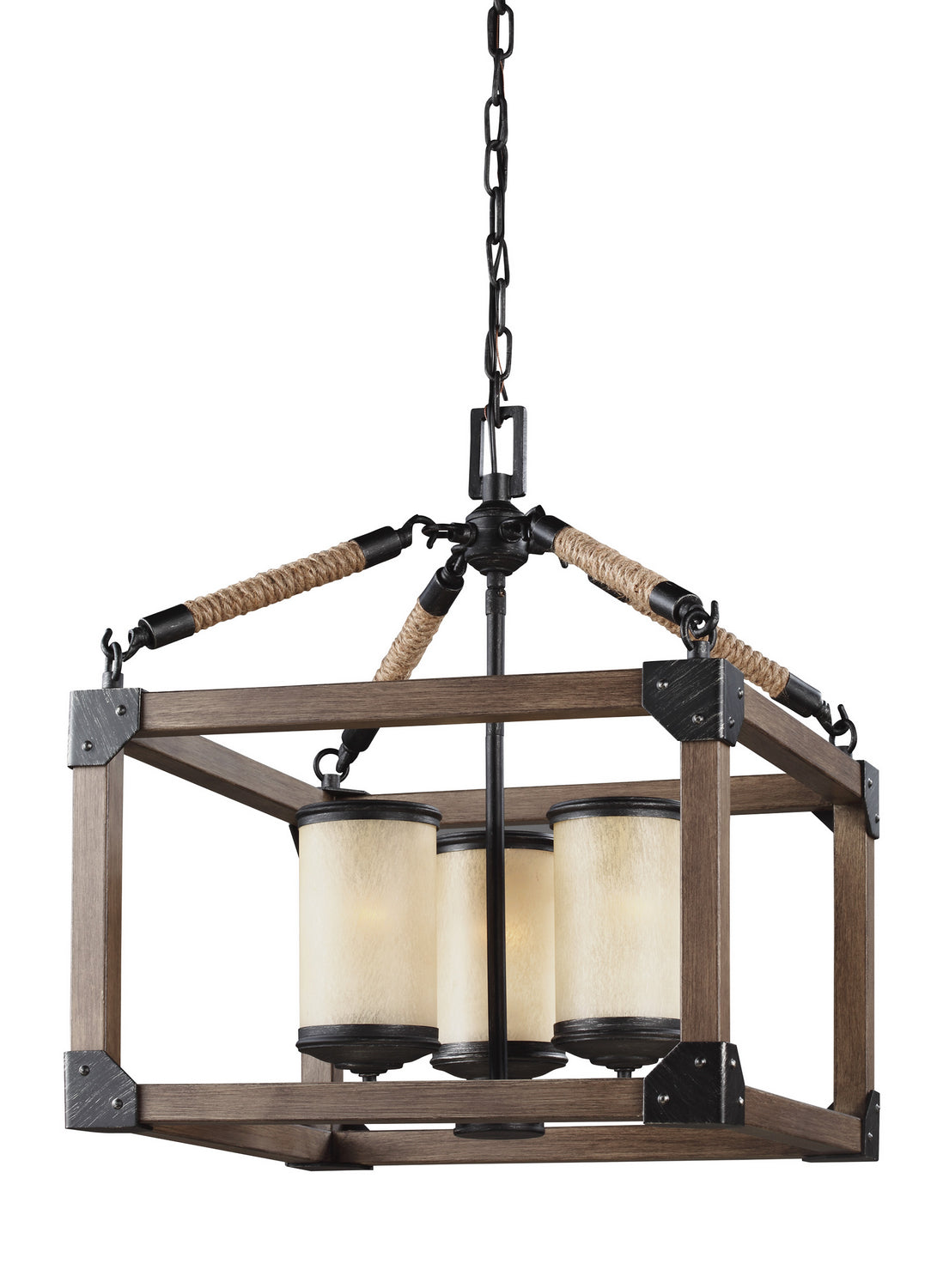 Generation Lighting - 3113303EN3-846 - Three Light Chandelier - Dunning - Stardust