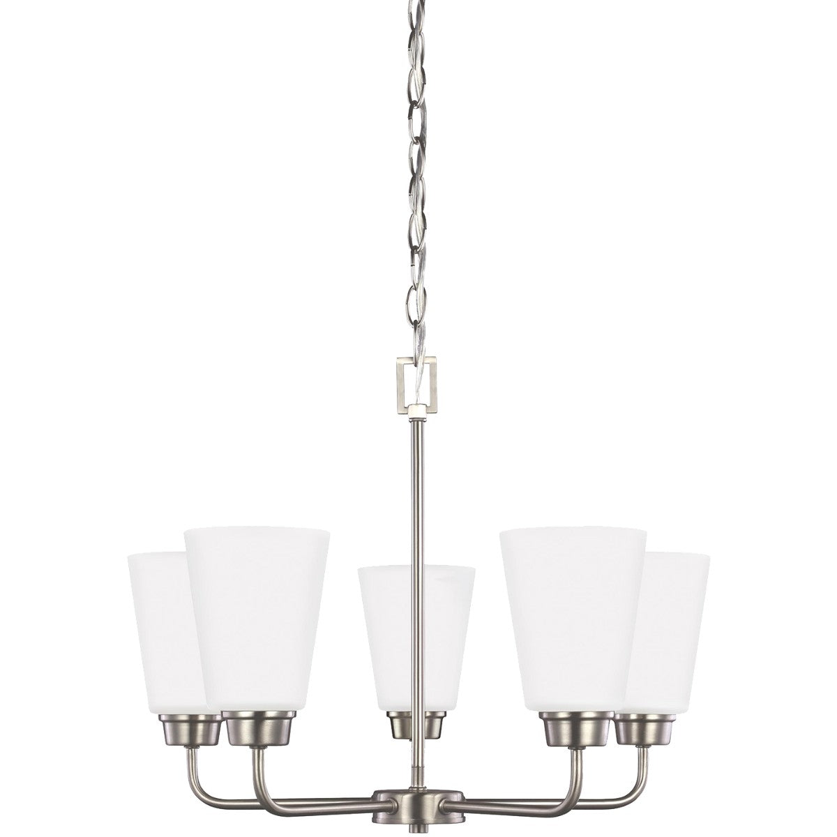 Generation Lighting - 3115205EN3-962 - Five Light Chandelier - Kerrville - Brushed Nickel