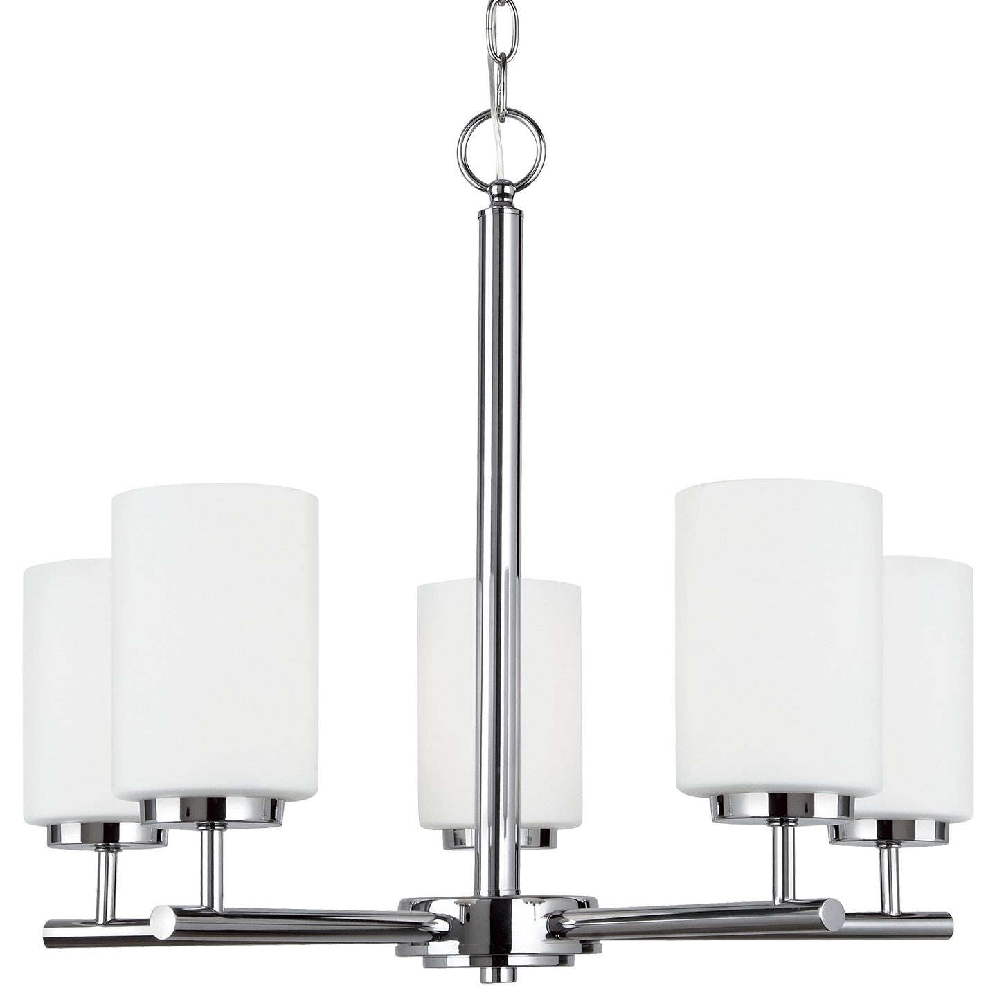 Generation Lighting - 31161EN3-05 - Five Light Chandelier - Oslo - Chrome