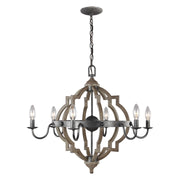 Generation Lighting - 3124906-846 - Six Light Chandelier - Socorro - Stardust