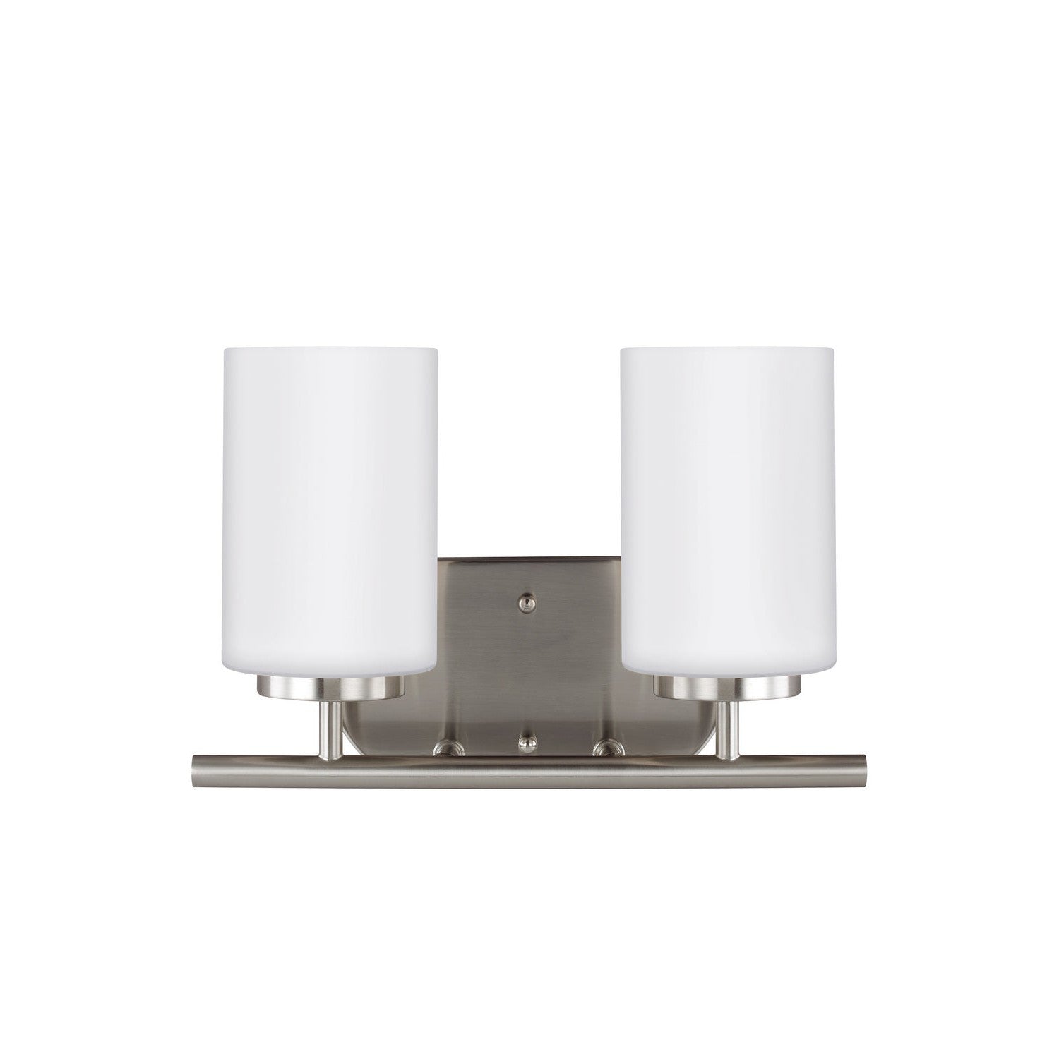 Generation Lighting - 41161-962 - Two Light Wall / Bath - Oslo - Brushed Nickel