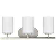 Generation Lighting - 41162EN3-962 - Three Light Wall / Bath - Oslo - Brushed Nickel
