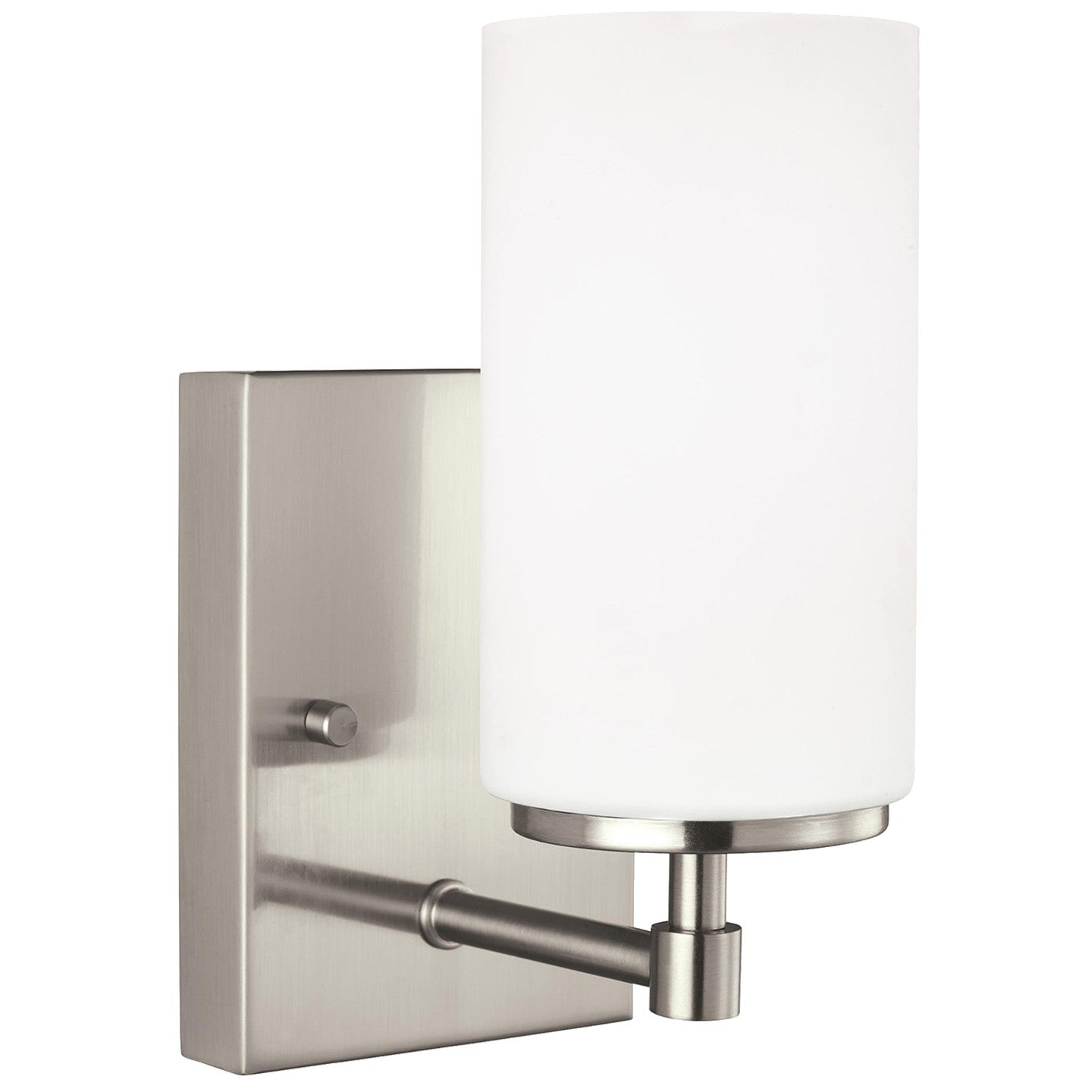 Generation Lighting - 4124601EN3-962 - One Light Wall / Bath Sconce - Alturas - Brushed Nickel