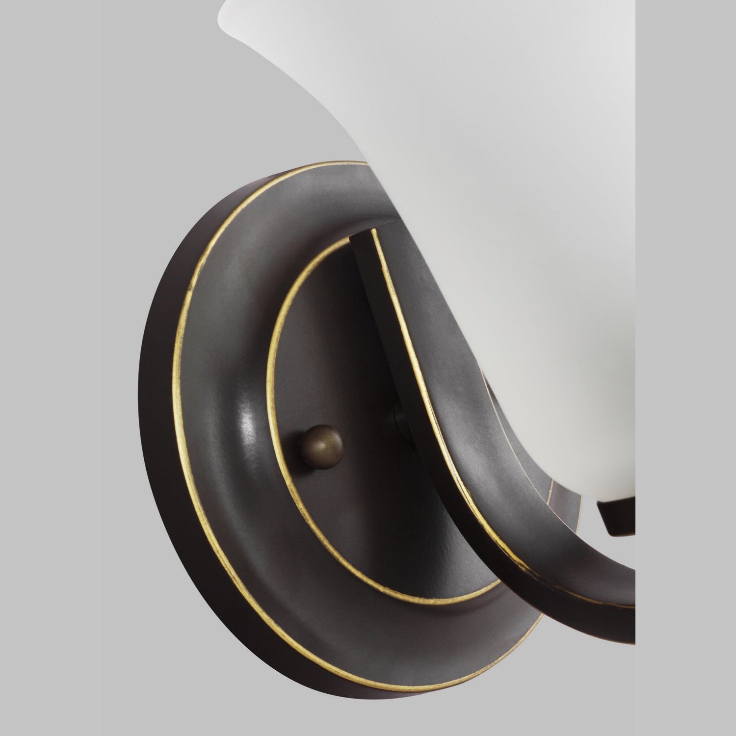 Generation Lighting - 4139001-710 - One Light Wall / Bath Sconce - Emmons - Bronze