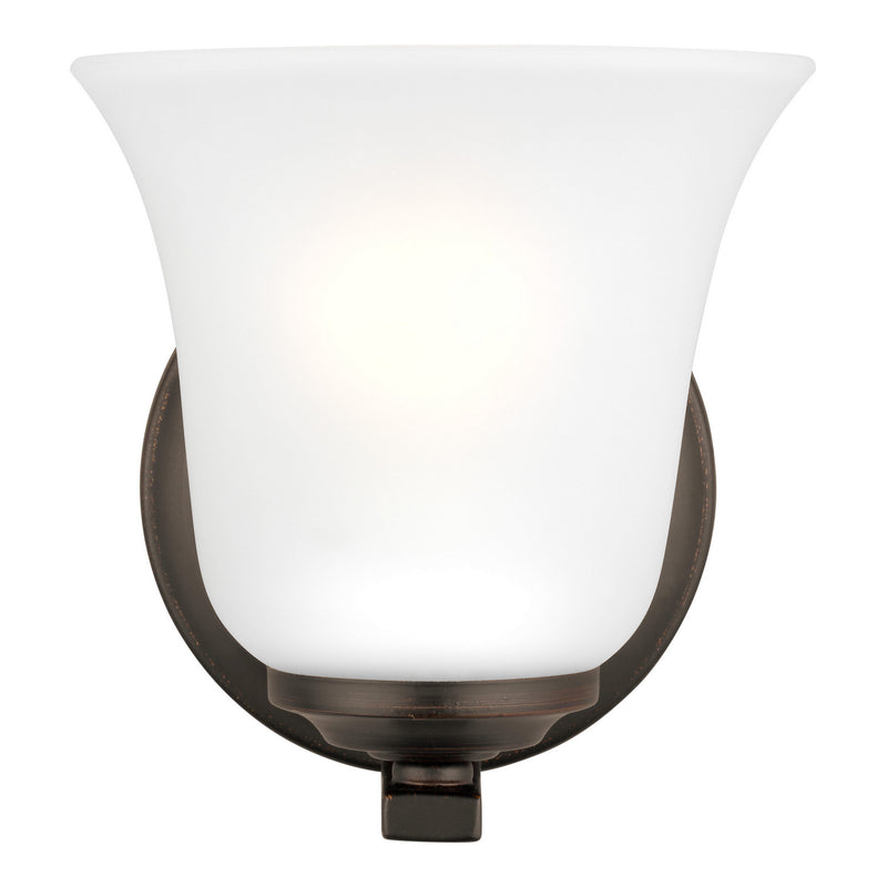 Generation Lighting - 4139001-710 - One Light Wall / Bath Sconce - Emmons - Bronze
