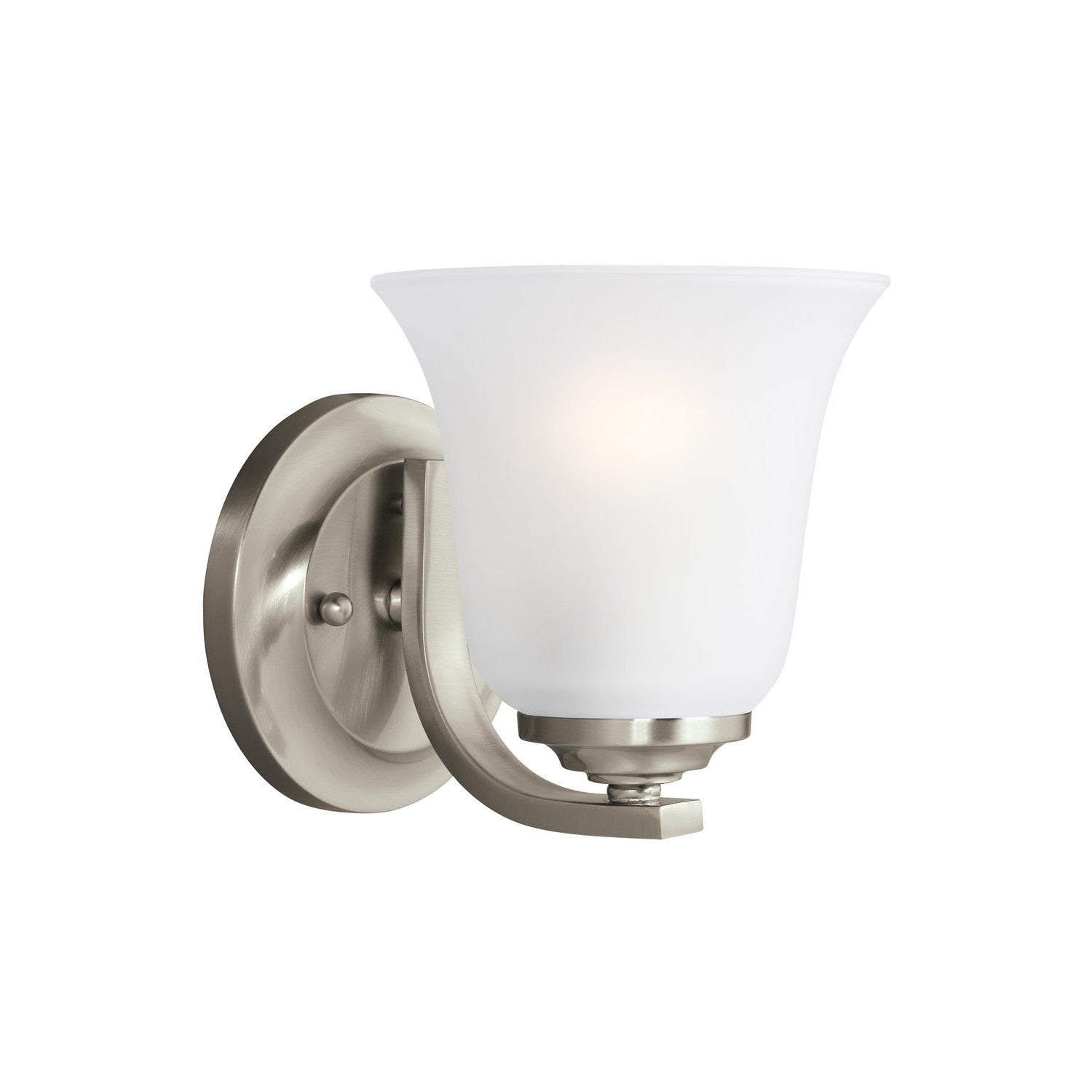 Generation Lighting - 4139001-962 - One Light Wall / Bath Sconce - Emmons - Brushed Nickel