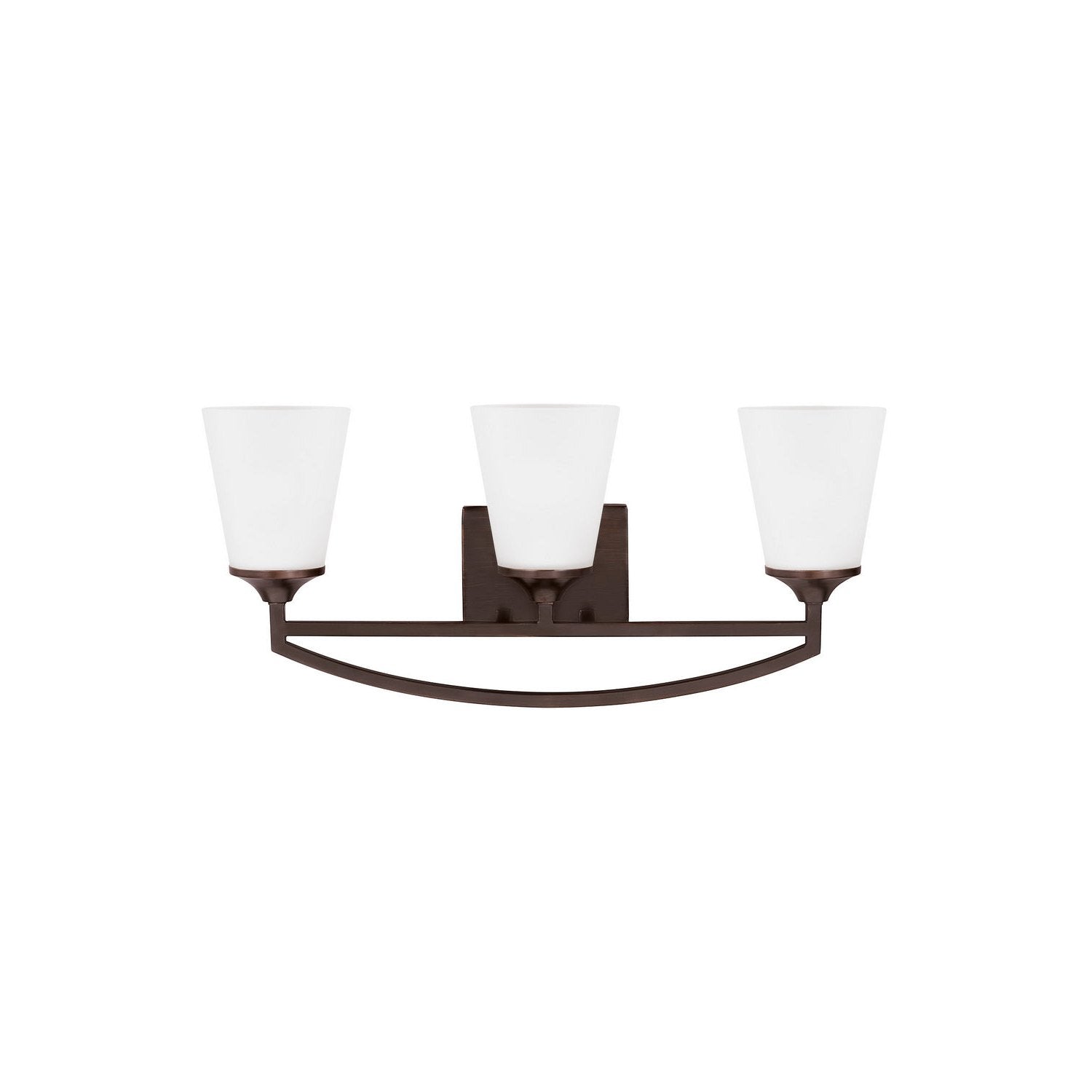 Generation Lighting - 4424503EN3-710 - Three Light Wall / Bath - Hanford - Bronze