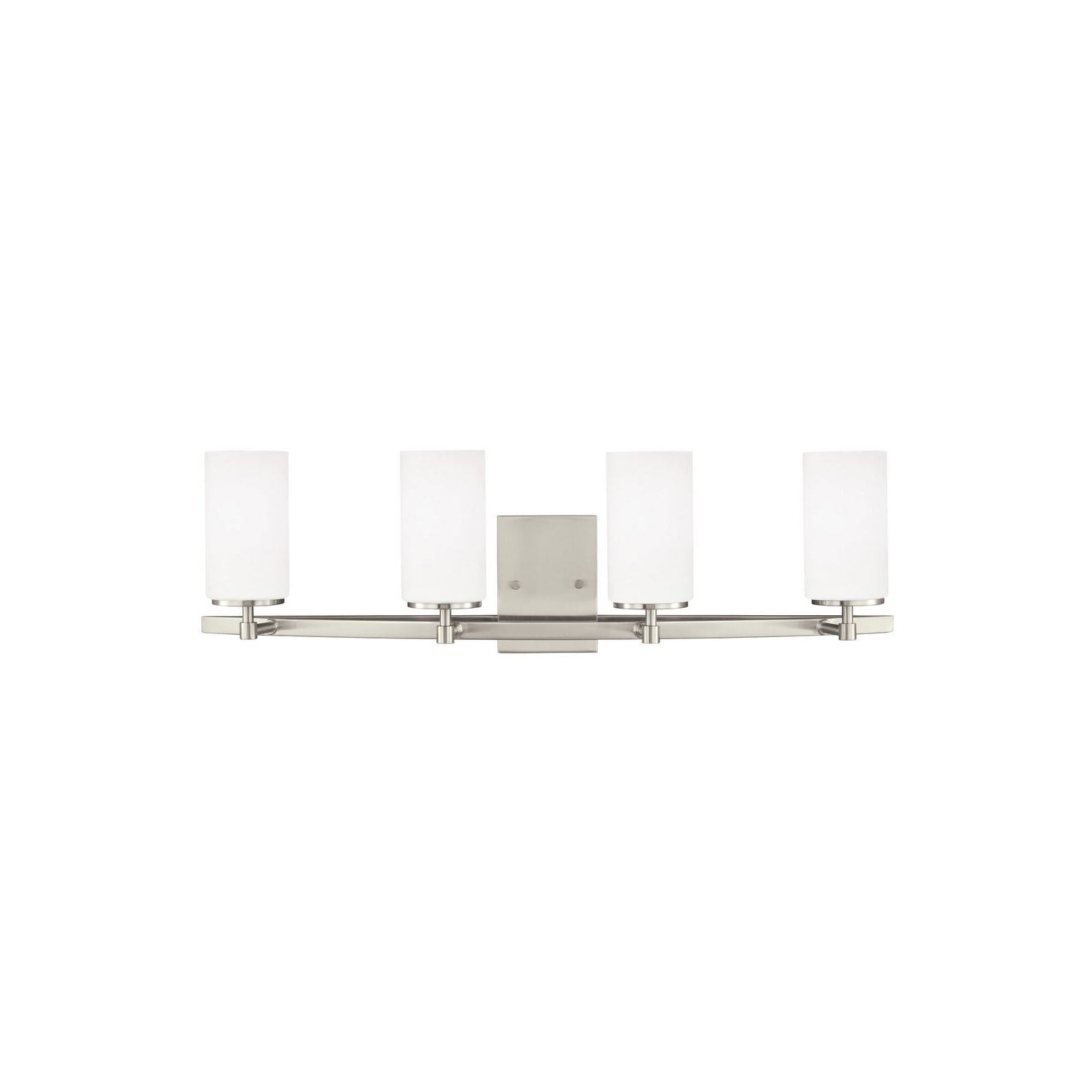 Generation Lighting - 4424604EN3-962 - Four Light Wall / Bath - Alturas - Brushed Nickel