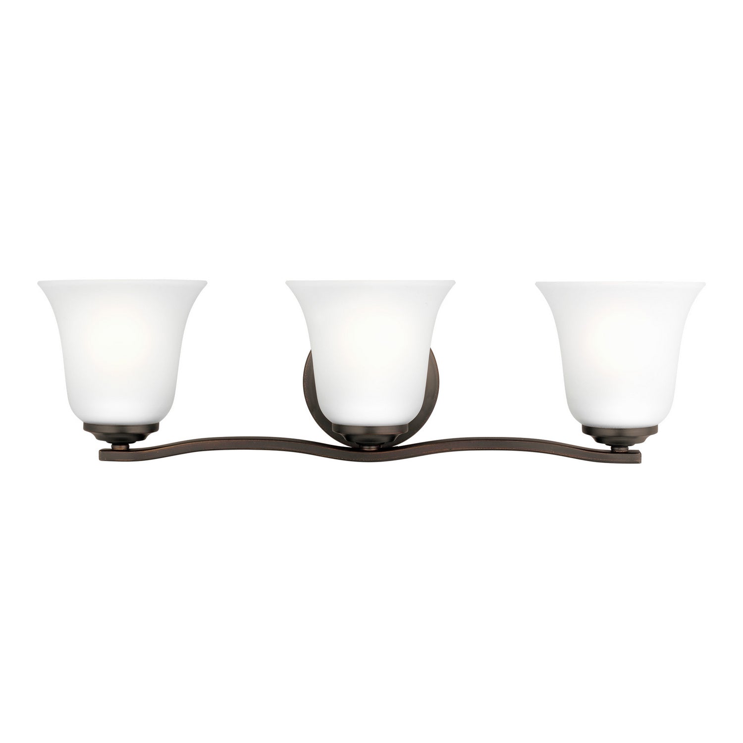 Generation Lighting - 4439003EN3-710 - Three Light Wall / Bath - Emmons - Bronze