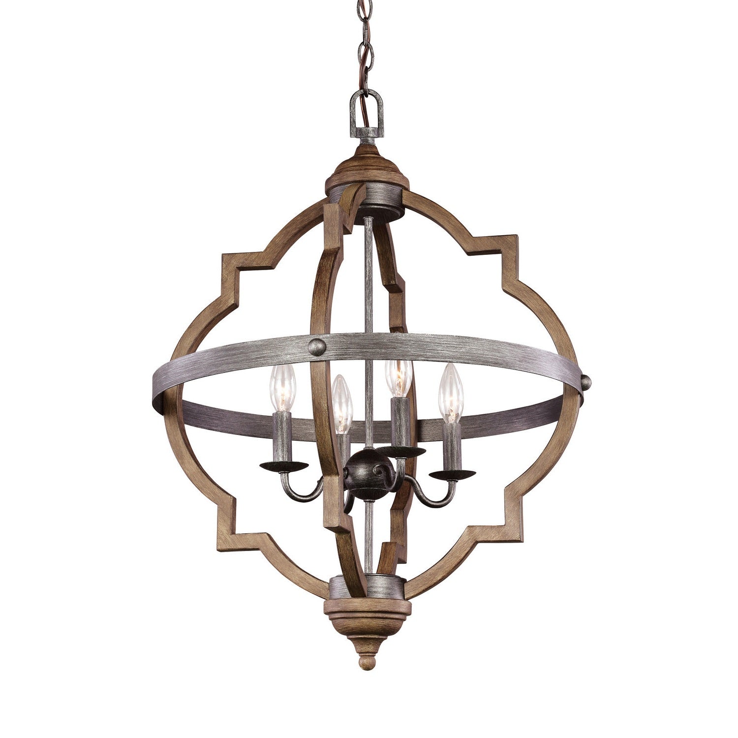 Generation Lighting - 5124904EN-846 - Four Light Hall / Foyer - Socorro - Stardust